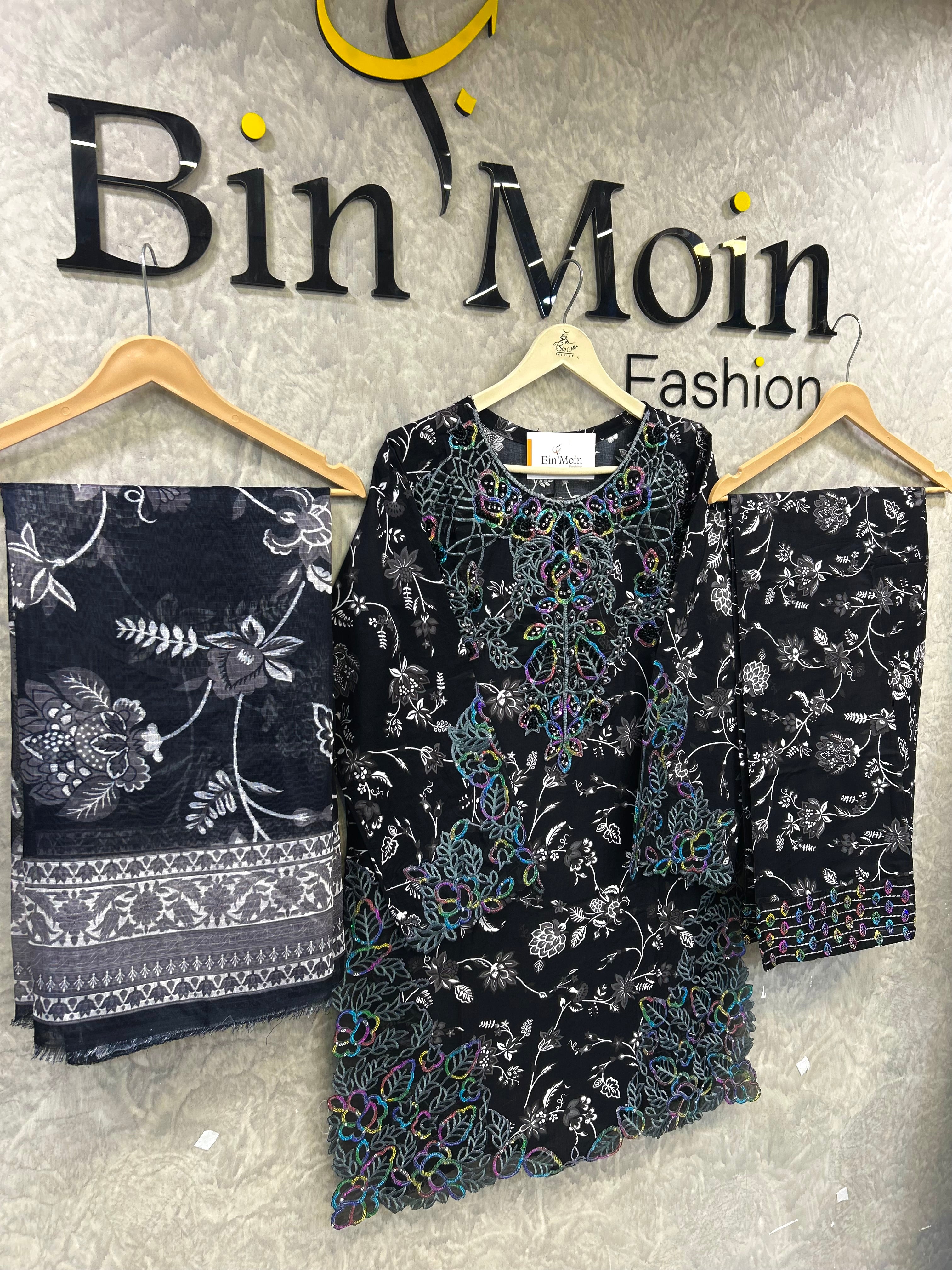 Etheral Black|Article No D-102