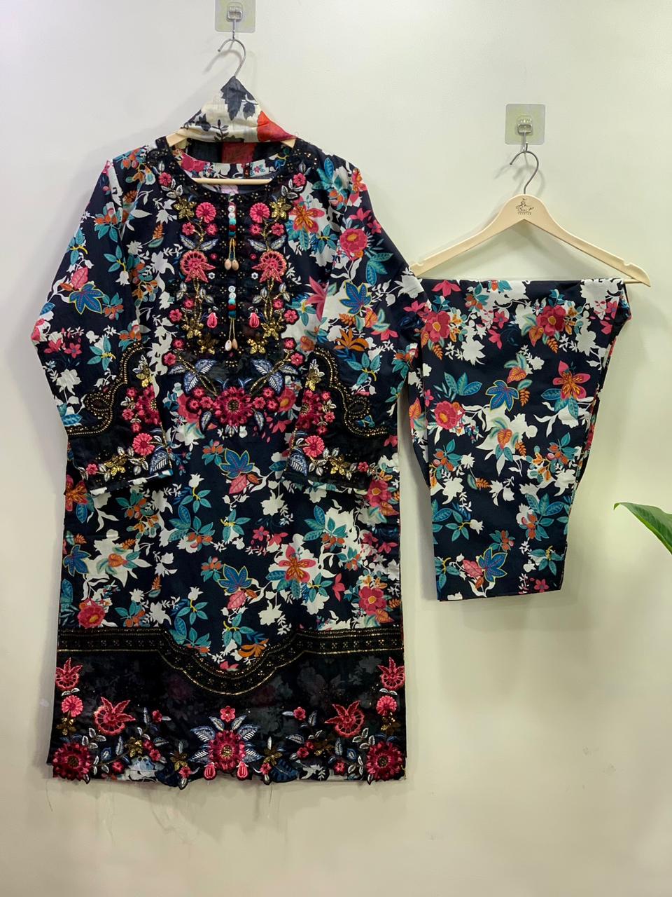 Verdant Bloom Embellished