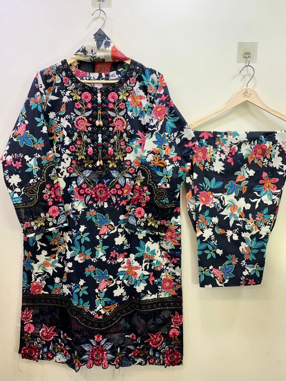 Verdant Bloom Embellished