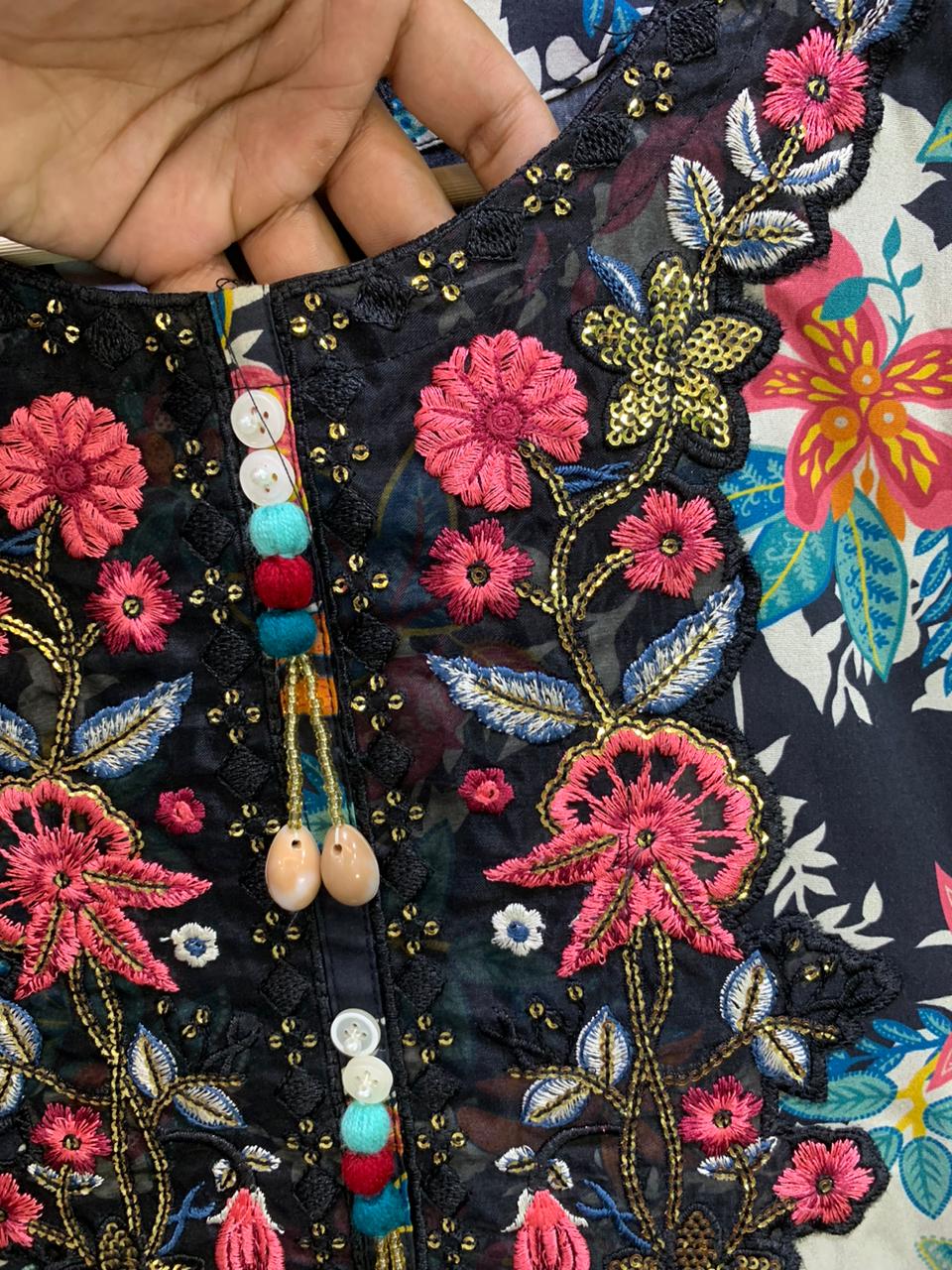 Verdant Bloom Embellished