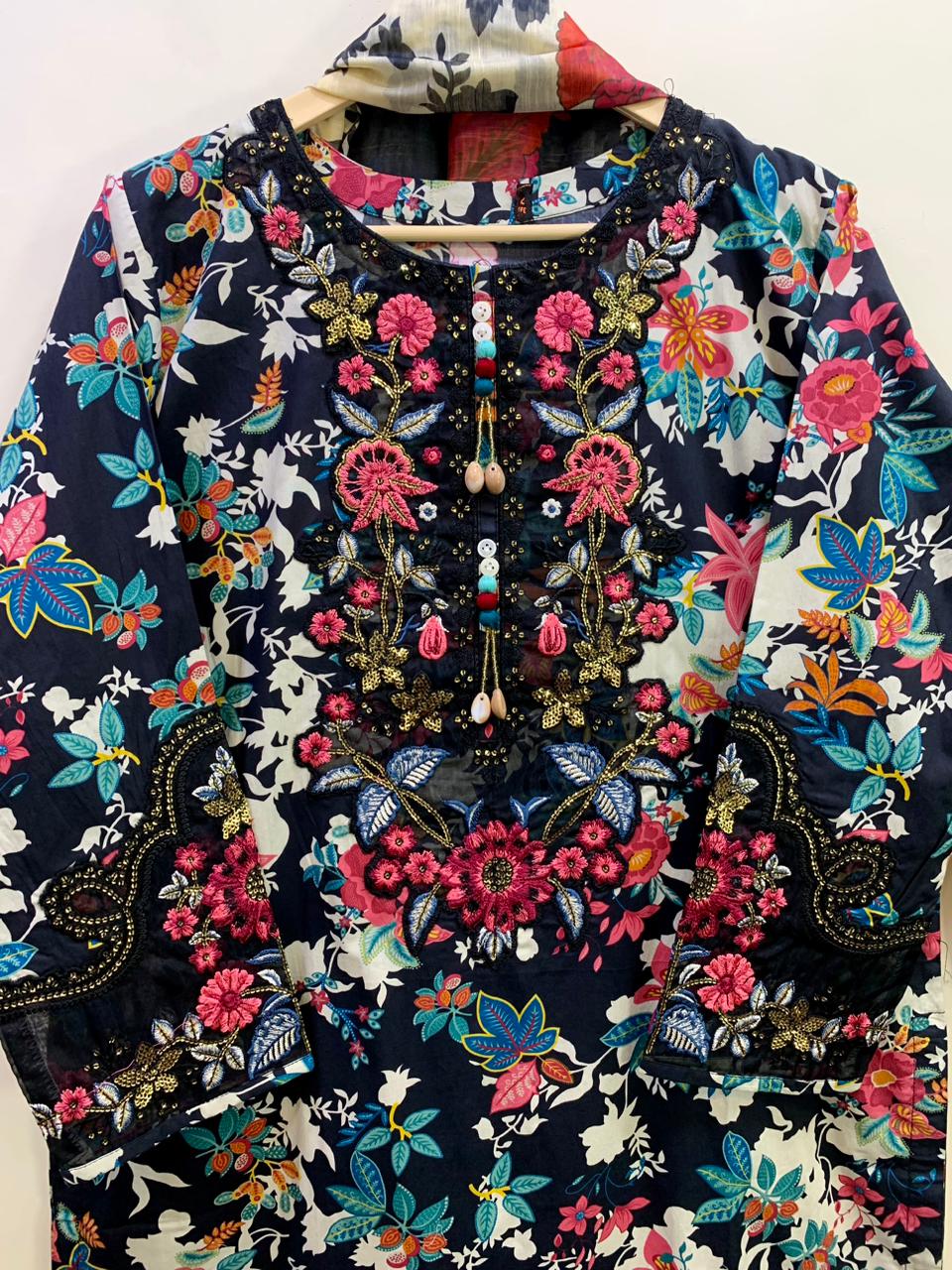 Verdant Bloom Embellished