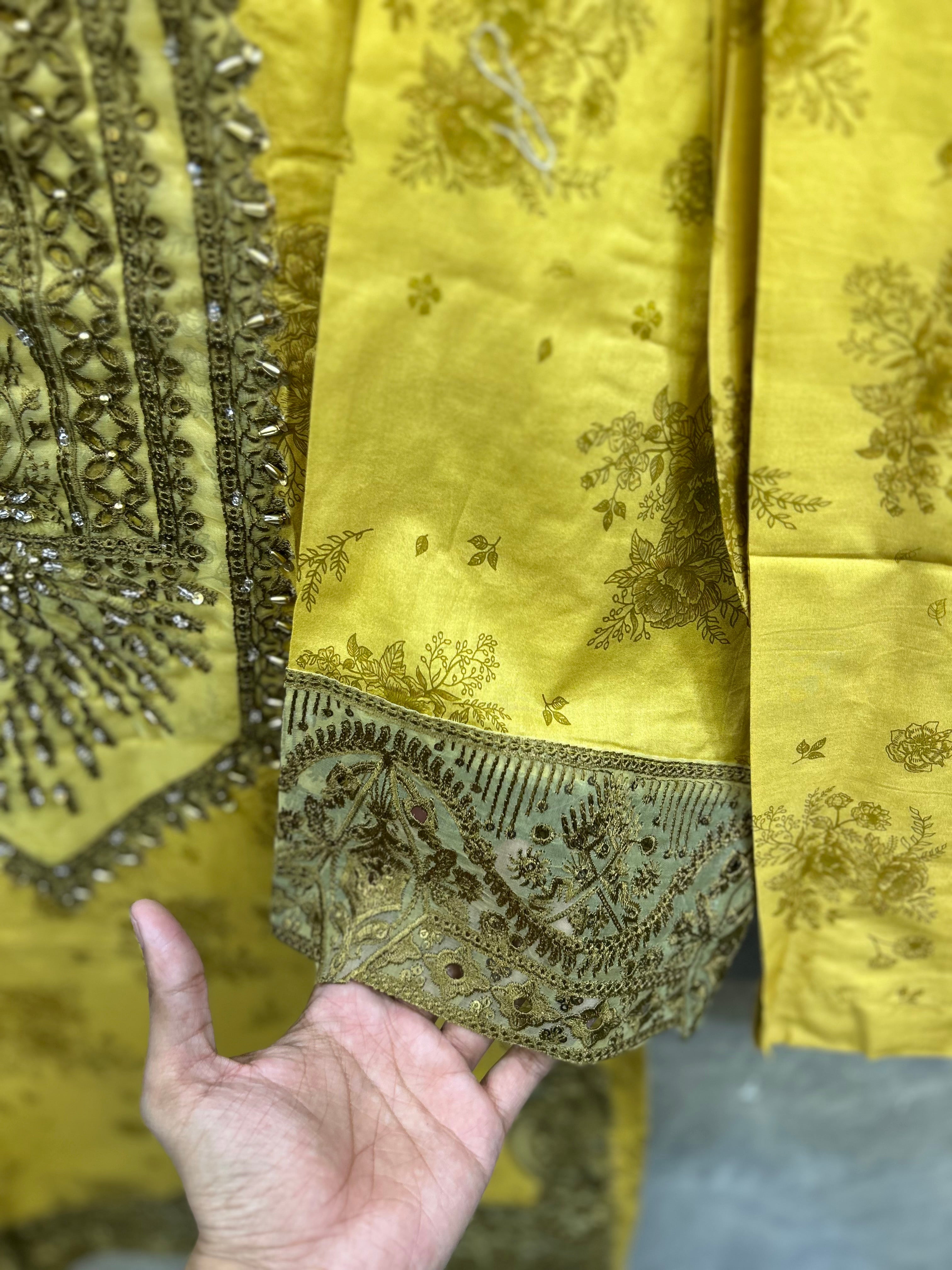 Sehnai Yellow|Article No-D109