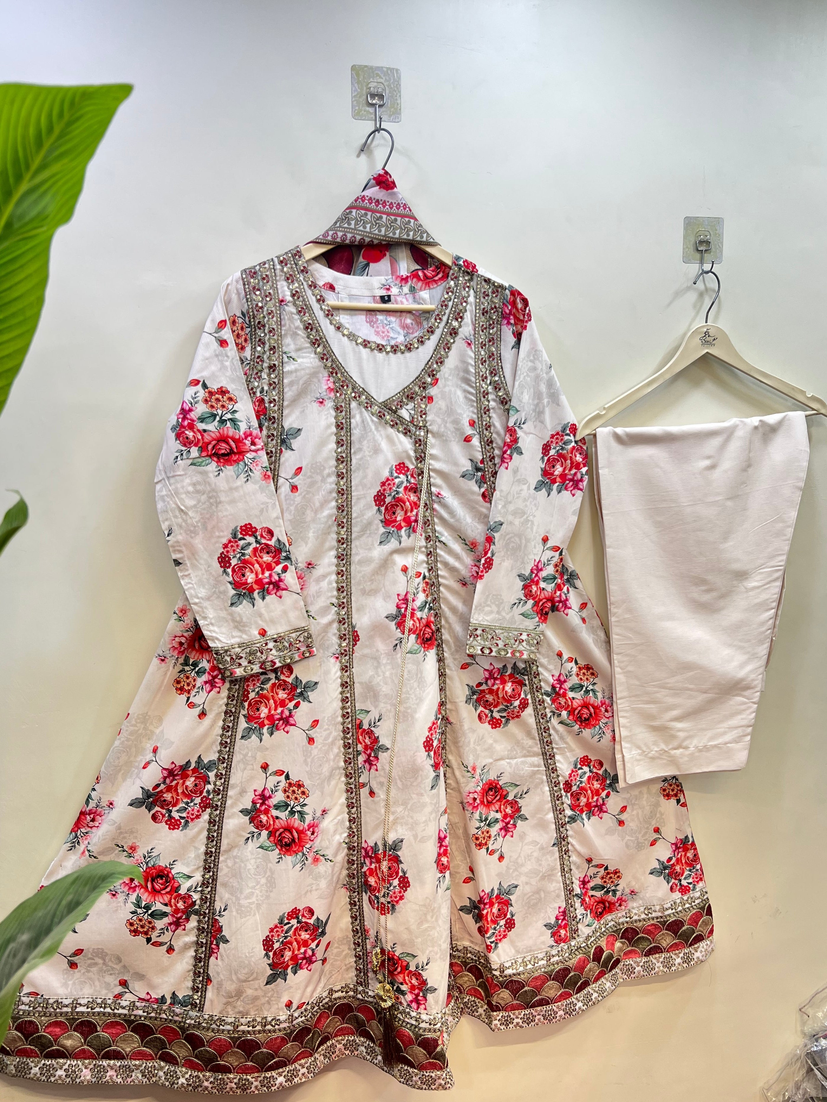 Article No B003 / Rose Garden Three Piece Frock