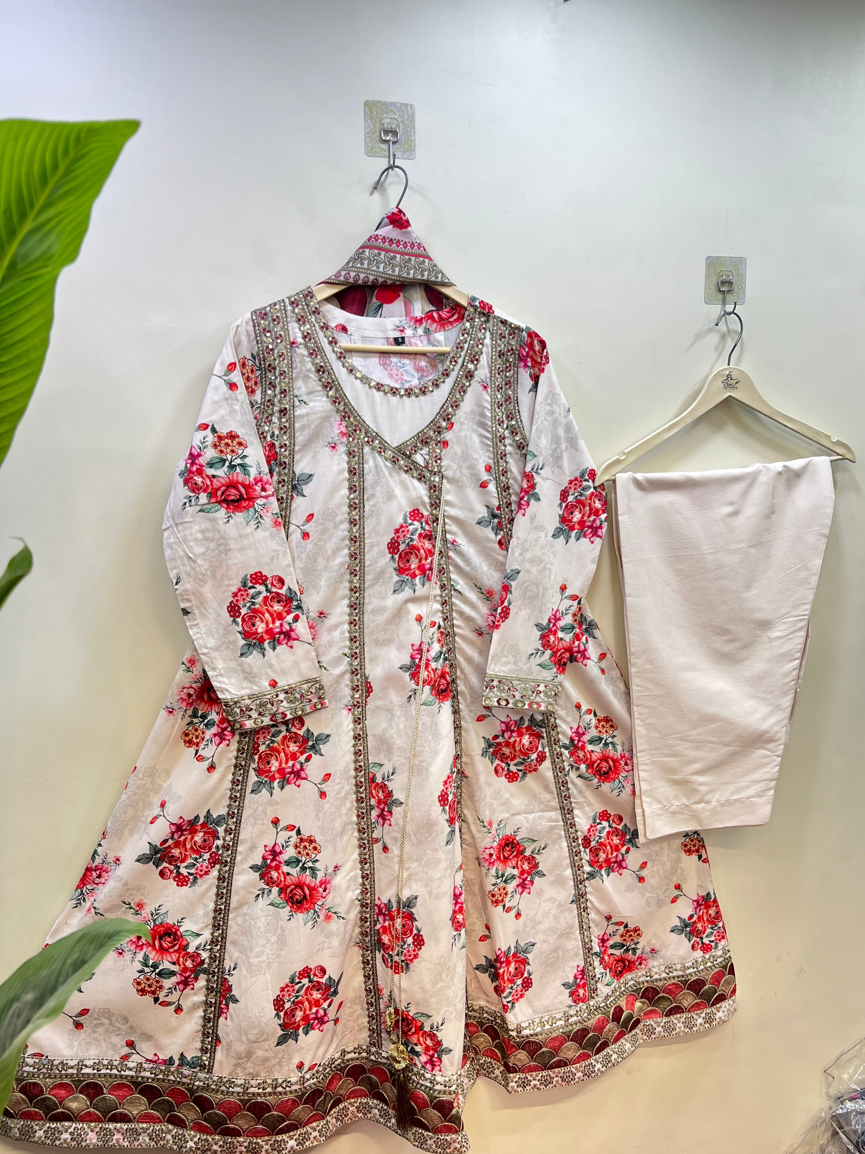 Article No B003 / Rose Garden Three Piece Frock