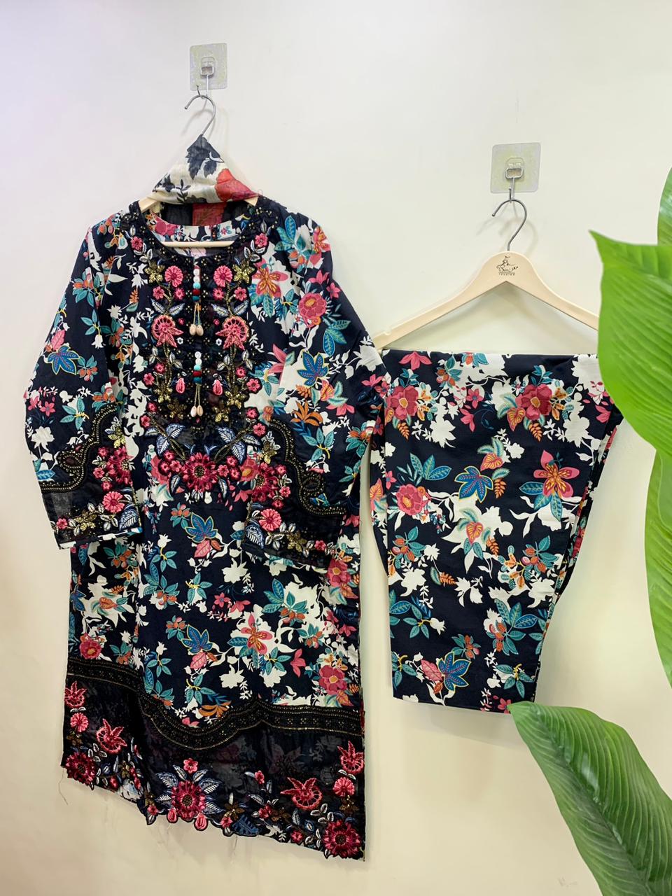 Verdant Bloom Embellished