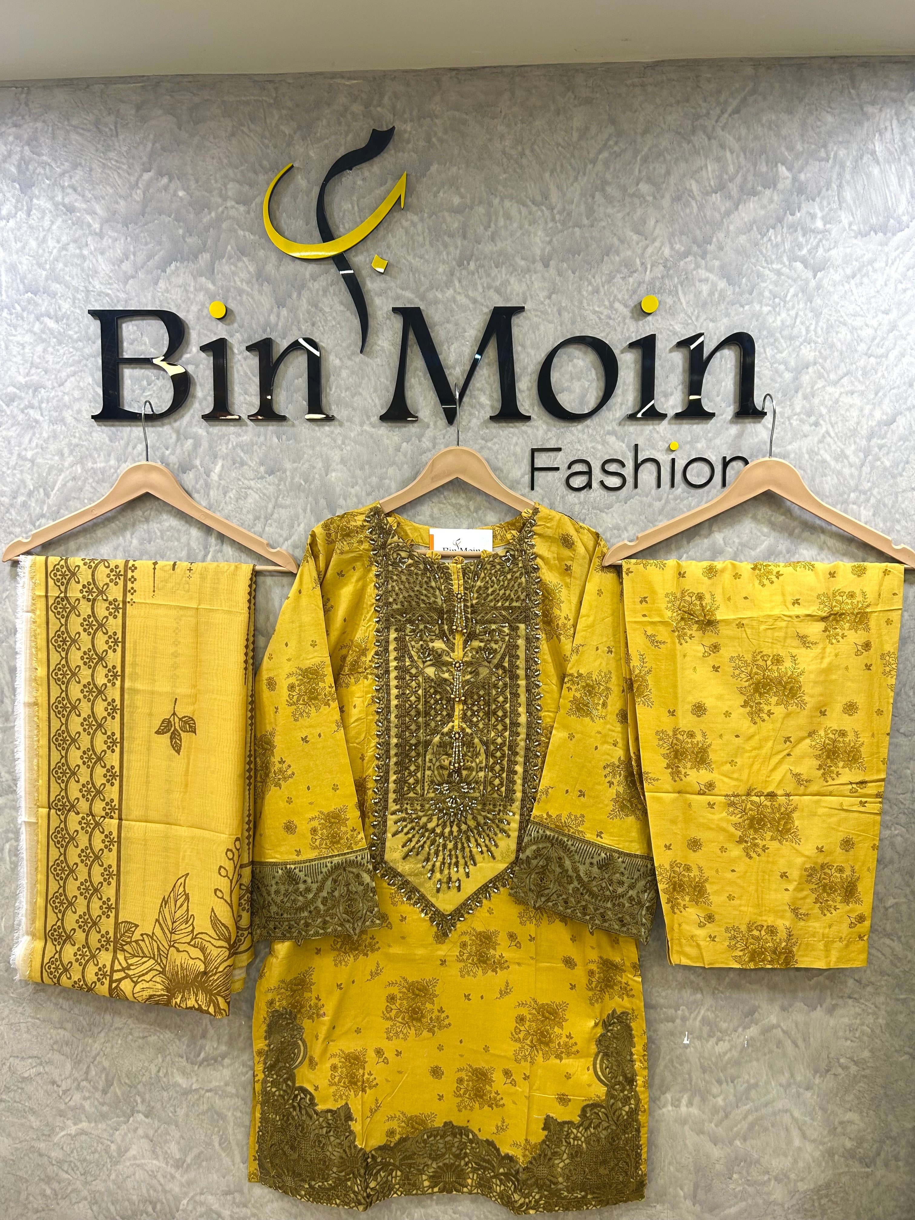 Sehnai Yellow|Article No-D109