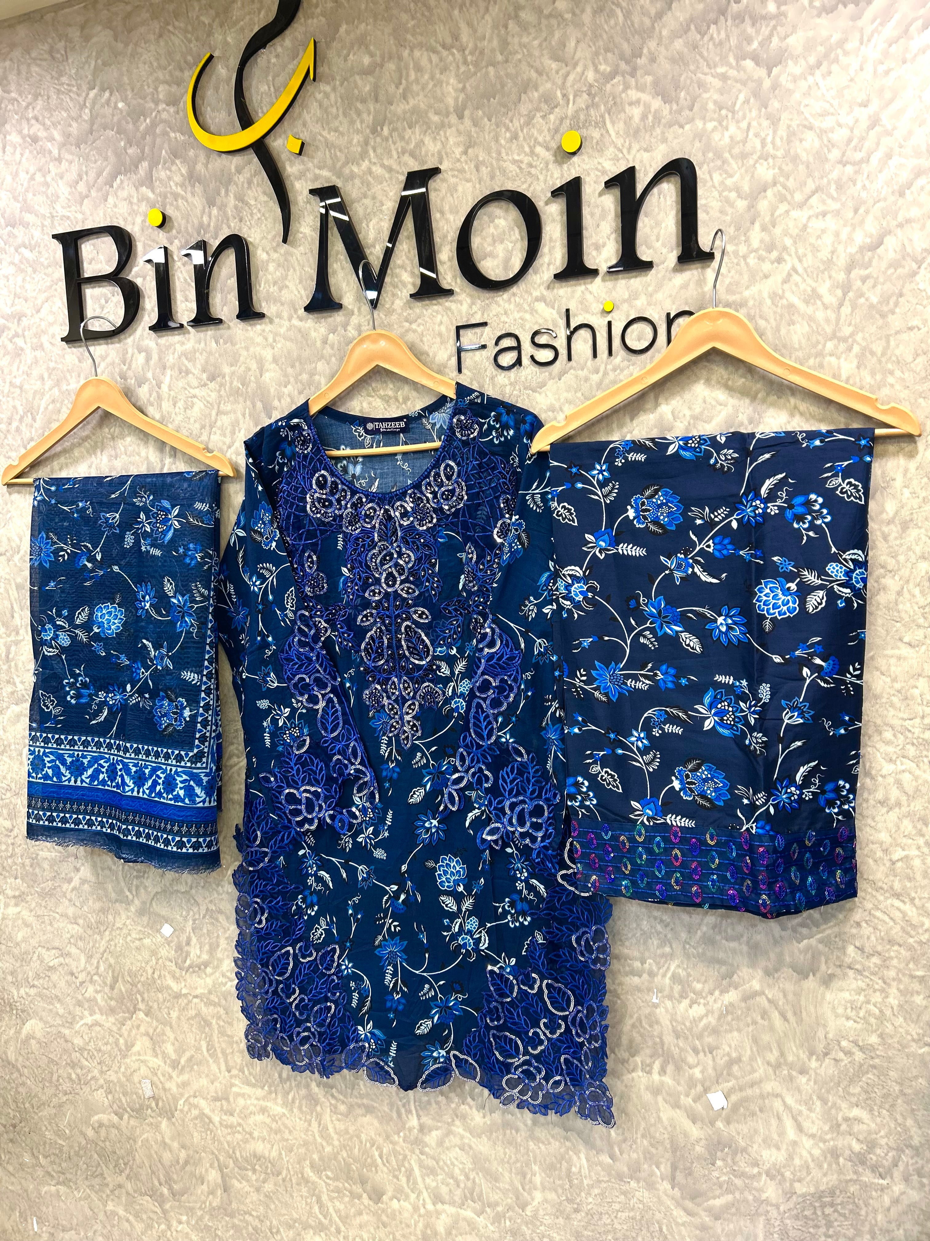 Royal Blue Bloom|Article No D-104