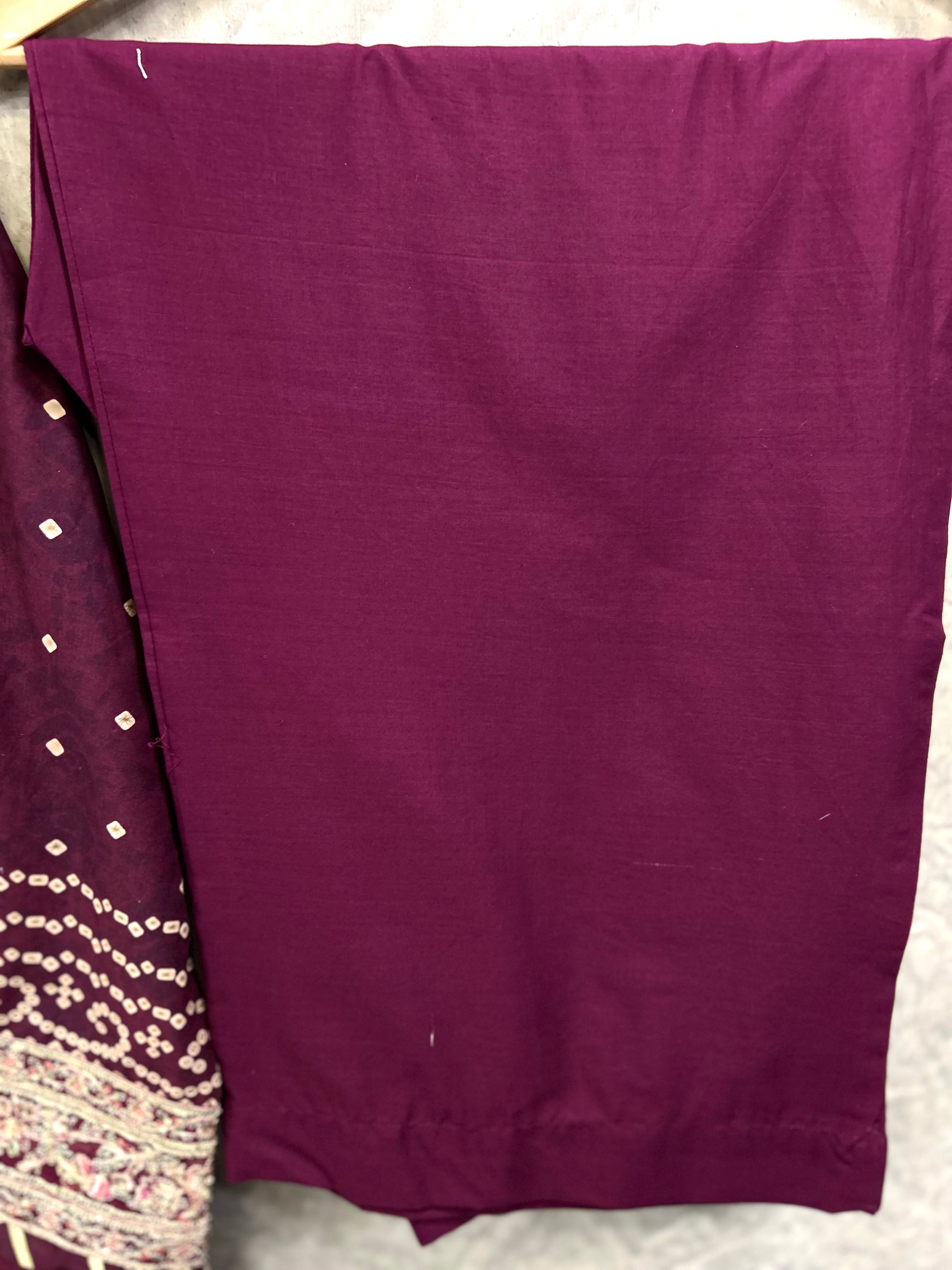 Royal Maroon | Article No D-043