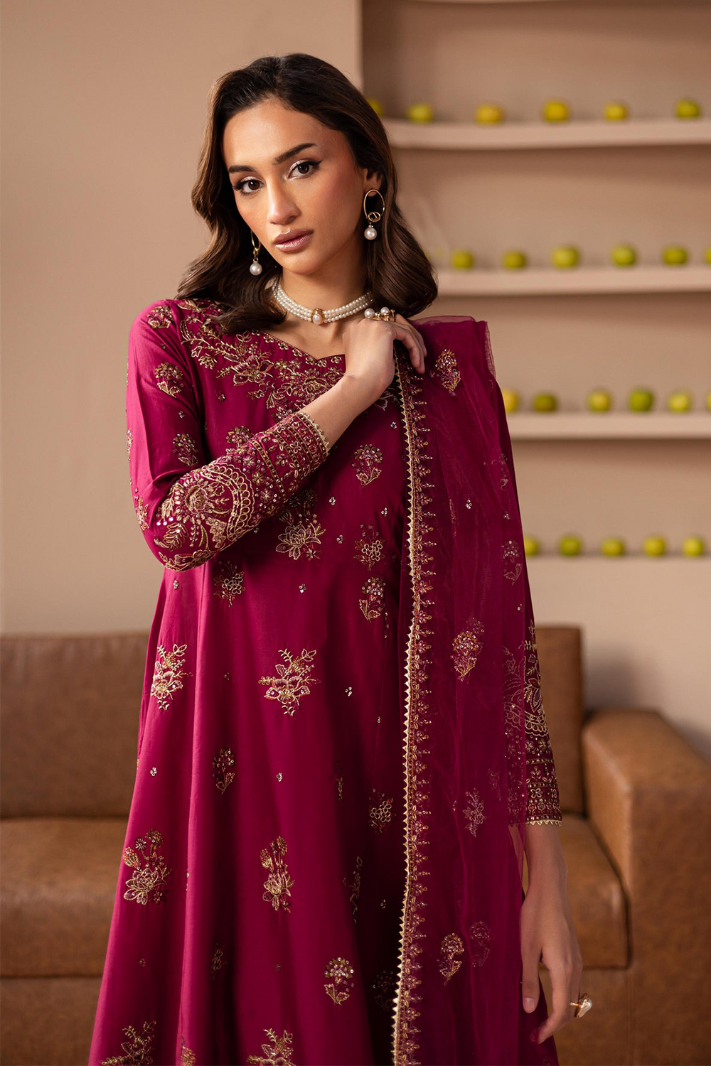 Mehrunisa Glow|Article No D-191