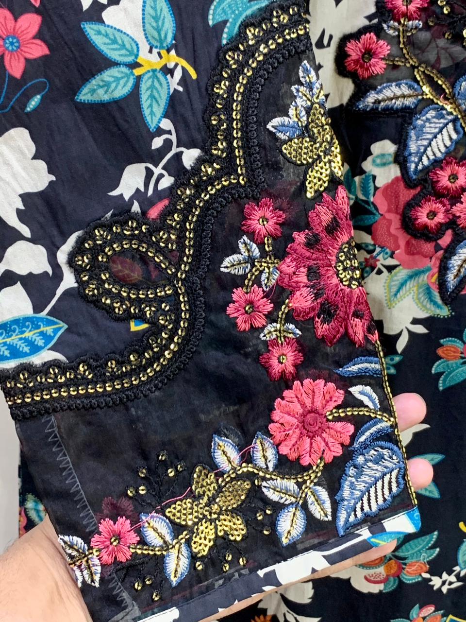 Verdant Bloom Embellished