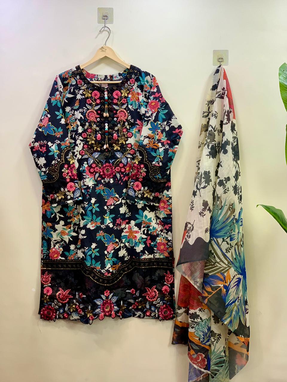 Verdant Bloom Embellished