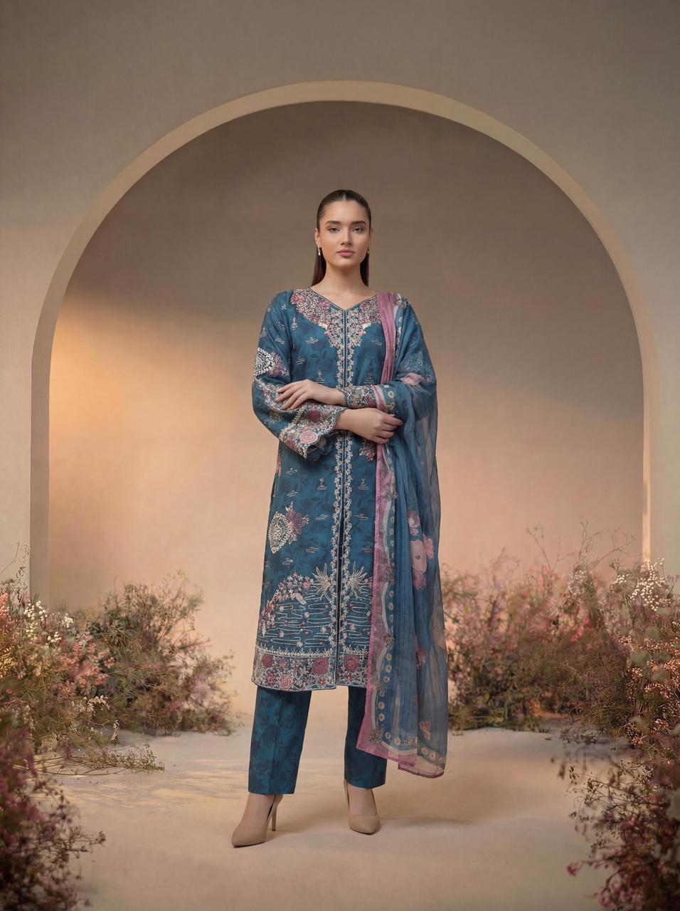 Sapphire Bloom | Article No D-140