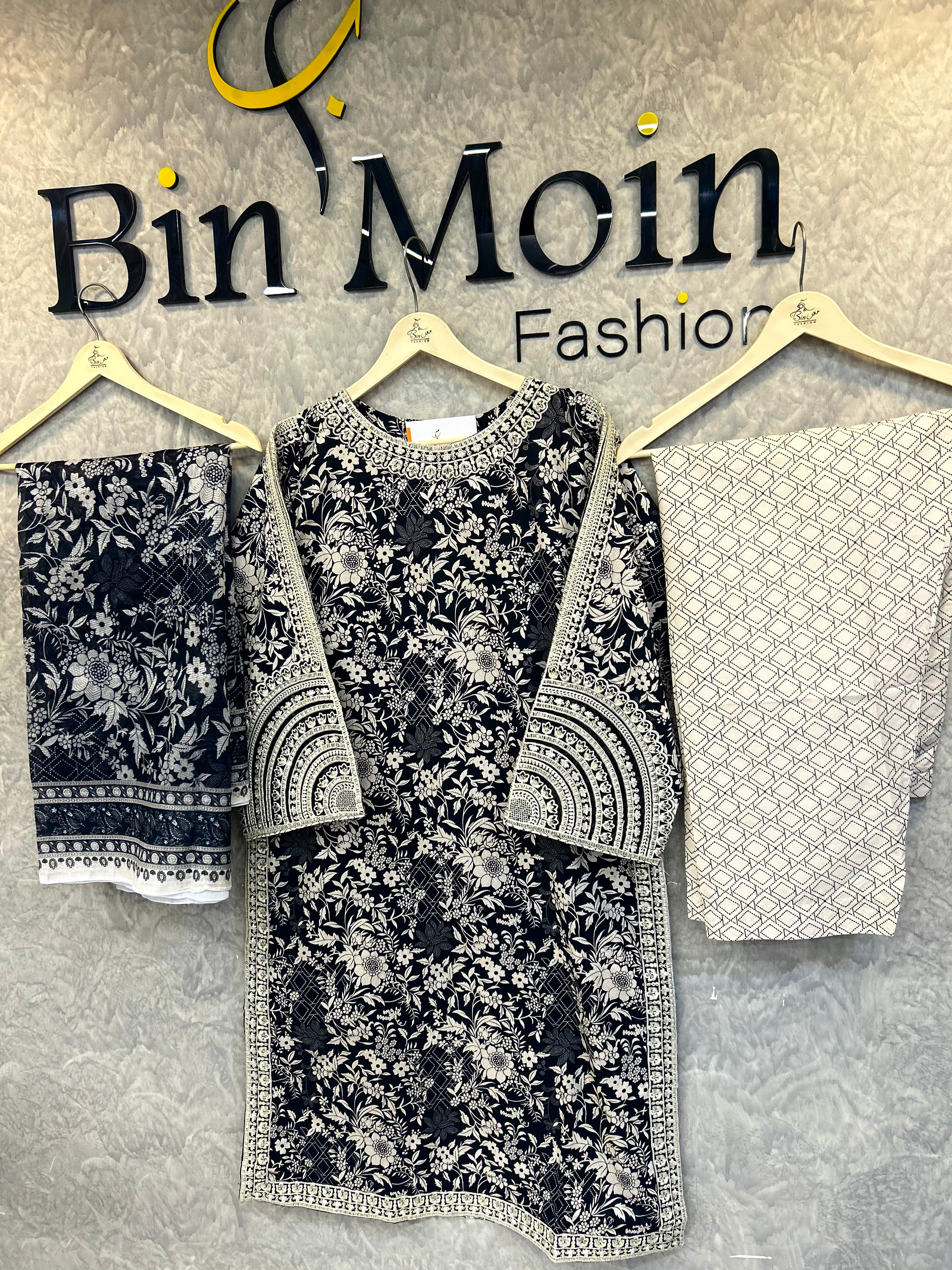 Midnight Mandala (Black & Pink)