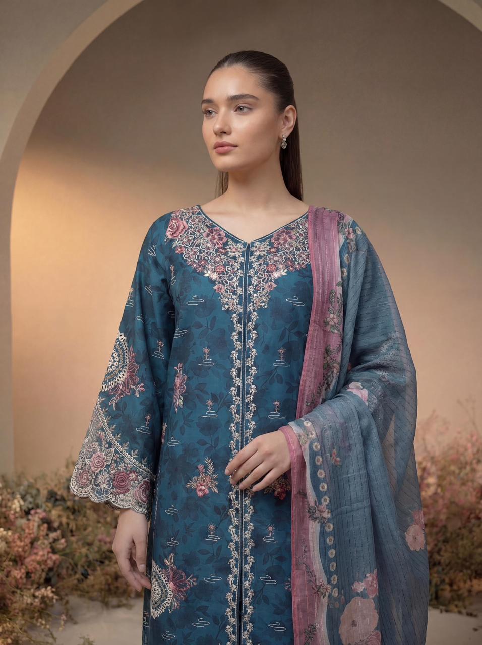 Sapphire Bloom | Article No D-140